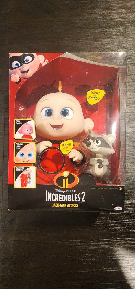 Incredibles 2 Baby Jack Jack Doll
