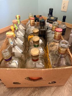 Empty bottles