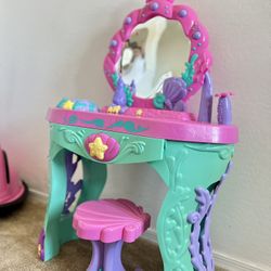 Little Mermaid Vanity