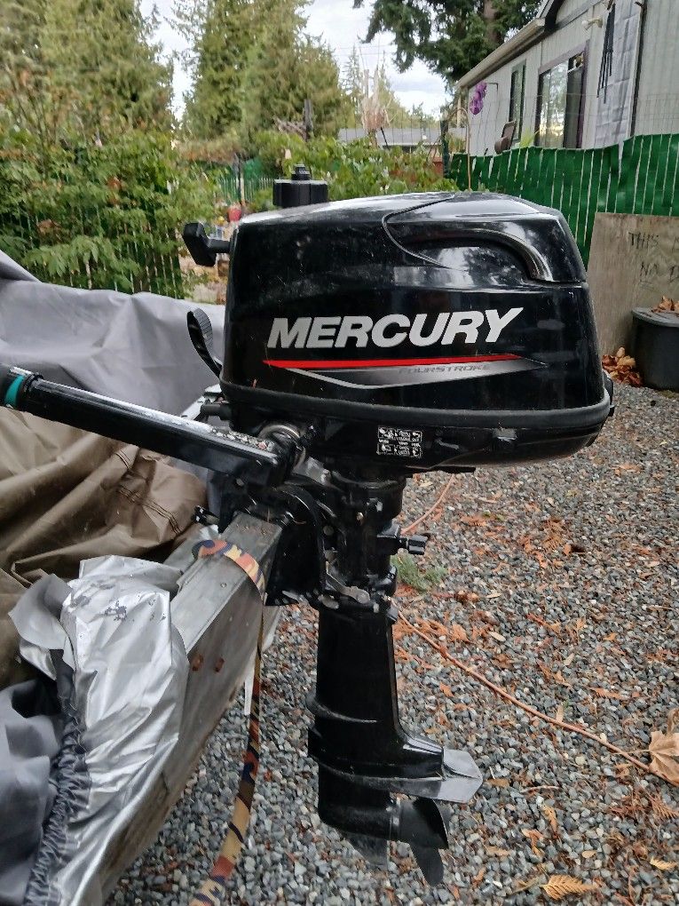 2017 Mercury 6 hp short shaft