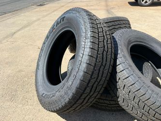 WE INSTALL Set 4x Falken All Terrain 265/70/18 Tires 99% Fits Tundra Tacoma Silverado Tacoma 4Runner