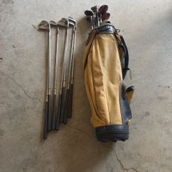Vintage Taylor Made Irons And Vintage Miscellaneous Clubs