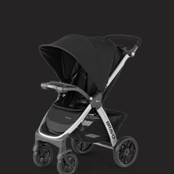 Chicco: Bravo Quick-Fold Black Stroller 