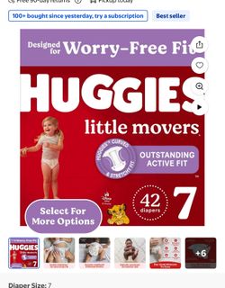 Huggies diapers