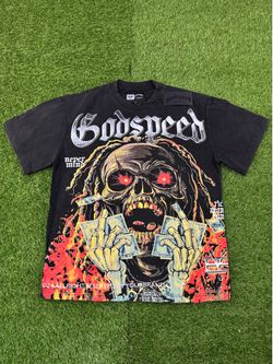 Godspeed New York black t shirt