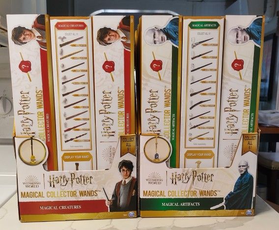 Harry Potter Wand In sealed box  $25 each Halloween Christmas Magical Artifacts Creatures 
