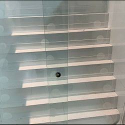 Set De 9 Vitrinas Grandes Lujosas Para Cellulares Con Luces seminuevas