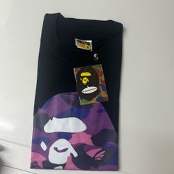 Medium Purple and Black bspe shirt