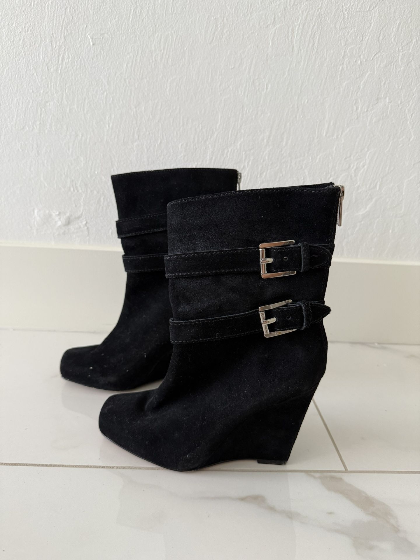 Michael Kors Wedge Boots Size 7