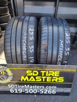 255/35/19 Michelin Pilot sport 4s