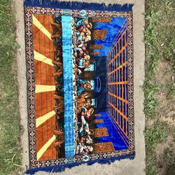 The Las Supper Jesus Christ La Ultima Cena Tapestry wall hanging