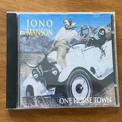 JONO MANSON One Horse Town CD 1994 Self-Released Rock Blues Album