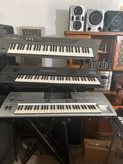 Korg M1 & Yamaha Tyros Keyboards
