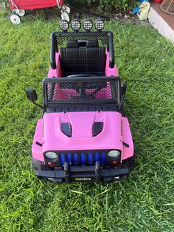 Pink Kids Jeep (not working)
