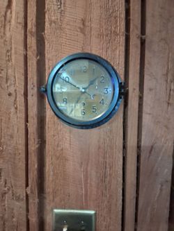 WW2 Vintage Ships clock
