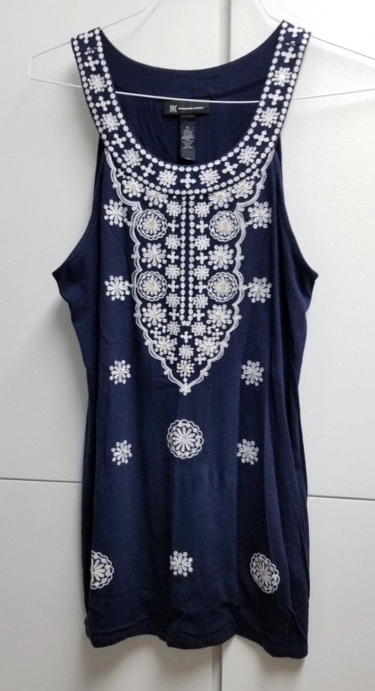 Womens Floral Tank XL