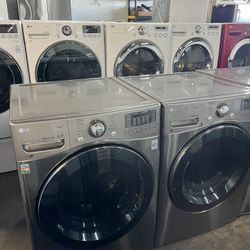 LG Front‑Load Washer & Electric Dryer