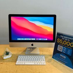 iMac 21” Desktop Apple Intel Core i5/8GB RAM/256GB✅Microsoft Office Word Excel,Logic,Final Cut🖥️1 Yr Wrnty✅ $0Down Finance Available 