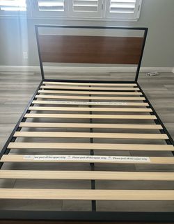 Queens size bed frame