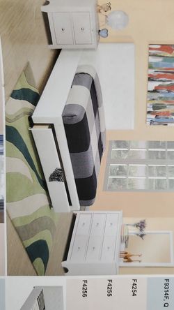 Brand new full bed with storage drawer