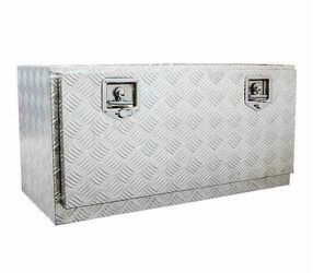 42"X17"X18" Underbed Tool Box for Truck or Trailer Storage + Lock