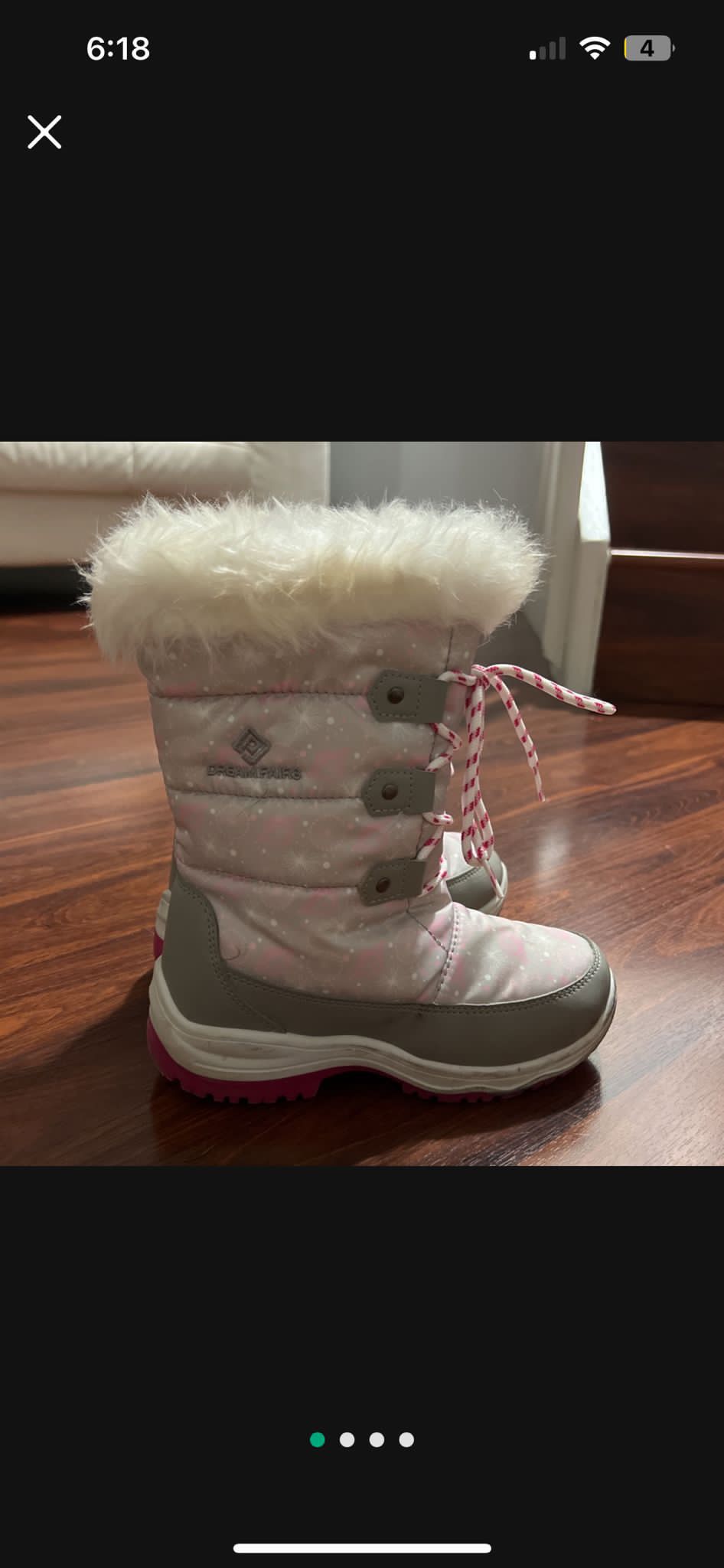 Kids snow Boots Size 2