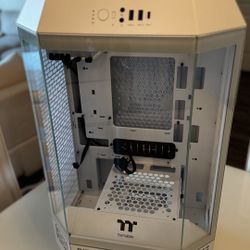 Thermaltake Tower 300 Micro-ATX Case Support Up to 420mm AIO Stand Kit Allows Horizontal Mount
