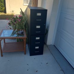 Green....newer File Cabinet