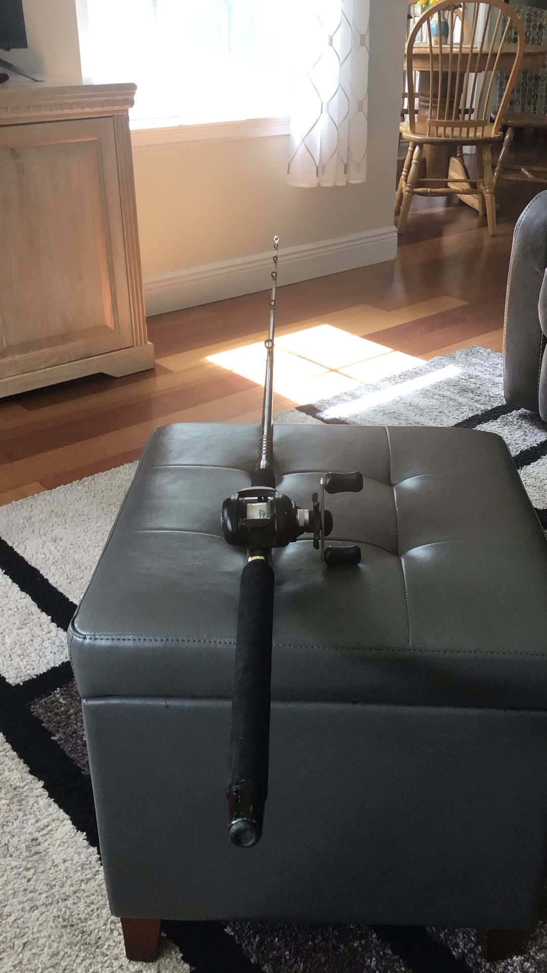7 ft. South Bend Flippin Stick,and Shakespeare Alpha Reel