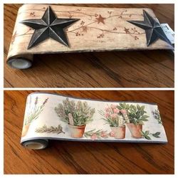 Wallpaper trim - 2 Separate Rolls - See Description!! - $5.00 Per Roll