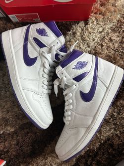 Jordan 1 Court Purple sz 9.5