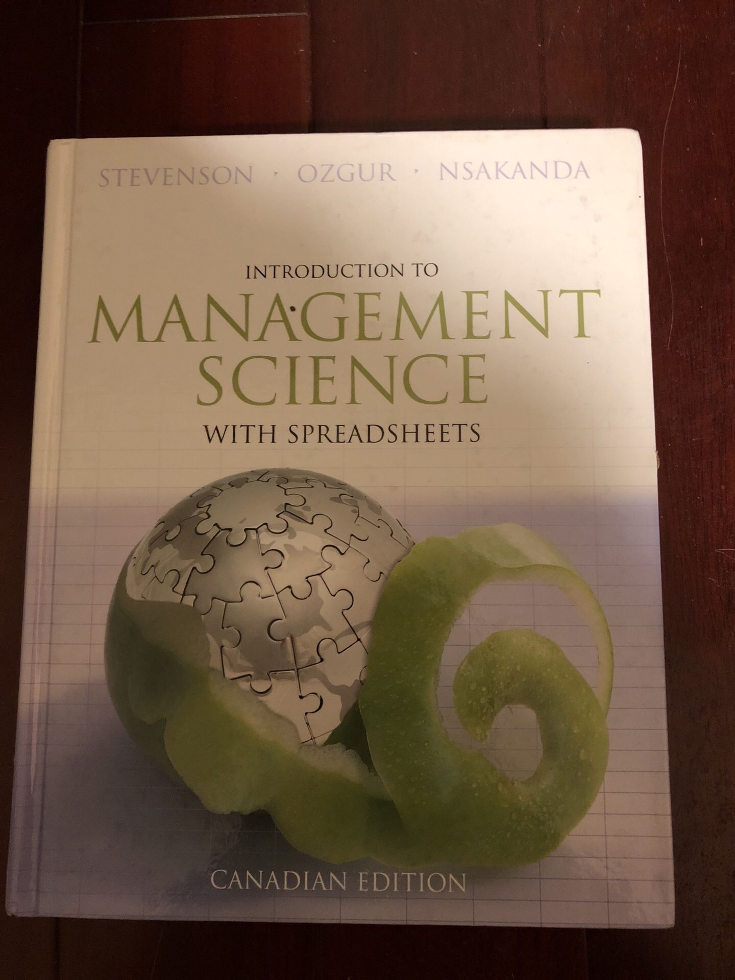Introduction to Management Science Textbook