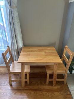 Melissa & Doug Wooden Table & Chairs