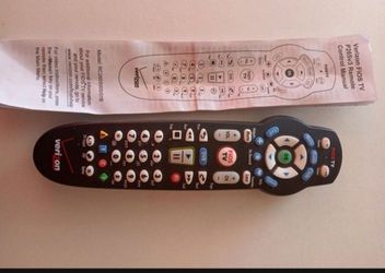 New Verizon Remote Control