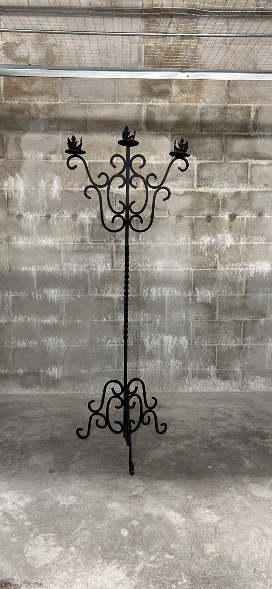 6 Ft. wrought iron Standing Candelabra