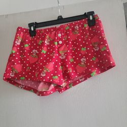 Strawberry Shortcake Red Shorts New