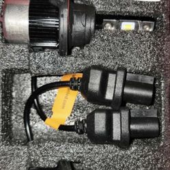 H13/9008 LED Bulbs, 24000 Lumens Super Bright 6500K Cool White, 9008 High Low Beam Fog Bulb, IP68 Waterproof Pack of 2