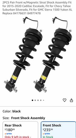 Front Strut Shock Assembly Pair – Cadillac/Chevy/GMC