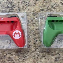 Nintendo Switch Pro Player Joy Con Grips Super Mario Edition