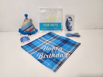 Dog Birthday Party Supplies Set