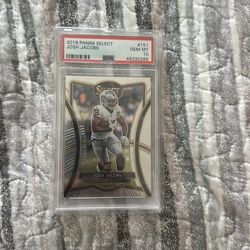 Josh Jacob rookie card 10 psa