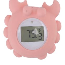 Bath Tub Thermometer C Bathtub Ornaments Electronic Water Thermometer for Mom Newborn
