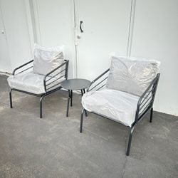 3pc Outdoor Patio Furniture Bistro Set 