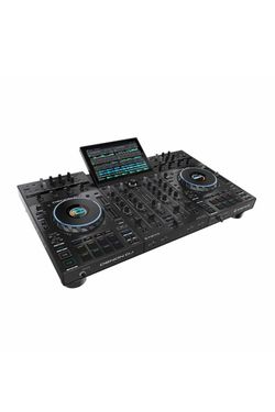 Denon DJ PRIME 4+  4-Deck Standalone DJ Controller with Amazon Music 10.1” HD Screen