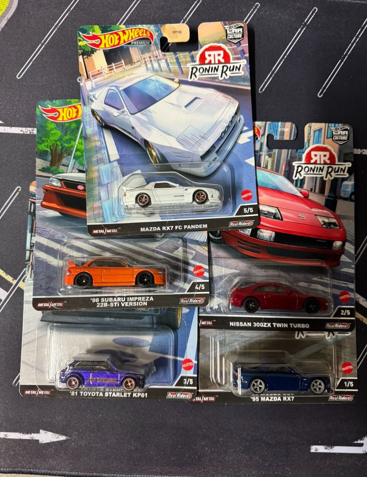 Lots of hot Wheels.
