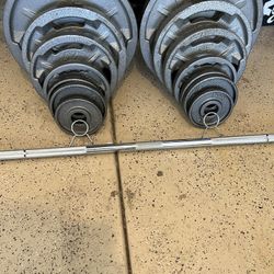 VTX Olympic Weight Set With Bench