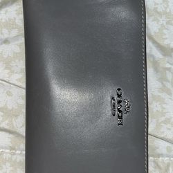 Grey Coach Wallet