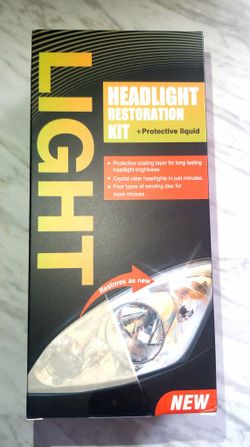 Car Headlights Restoration Kit