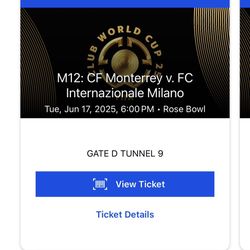 Club World Cup Tickets