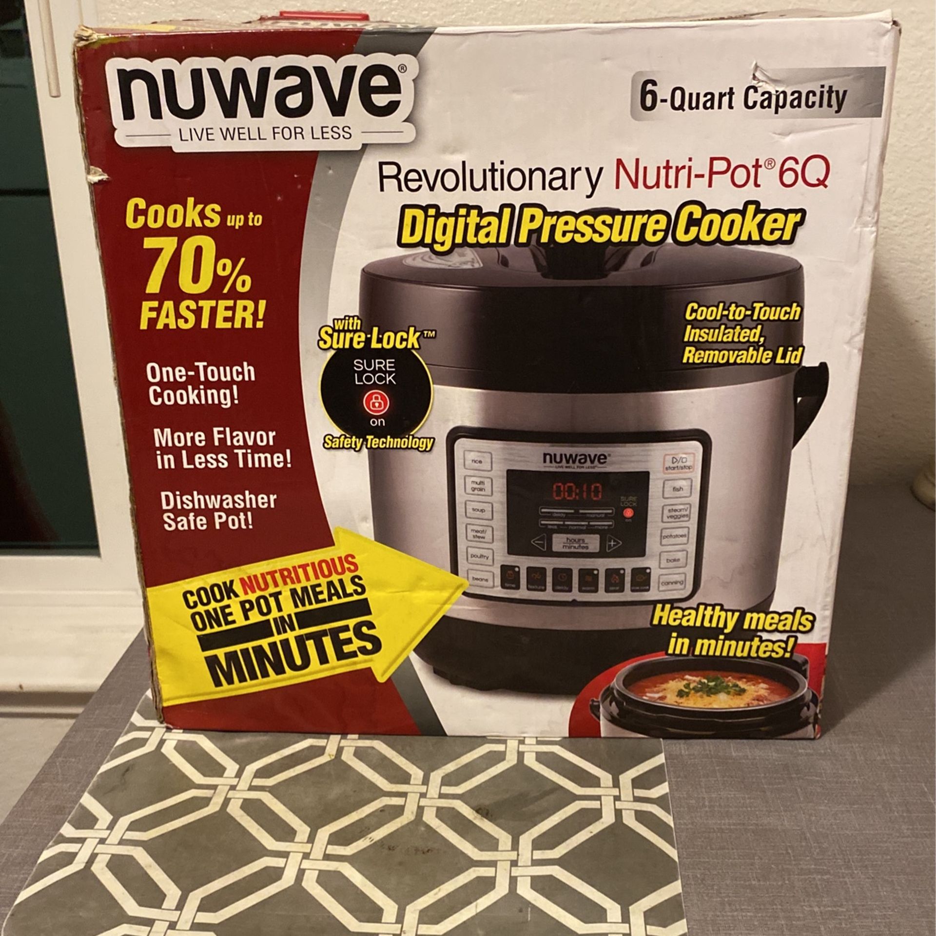 Brand New- Digital Pressure Cooker 